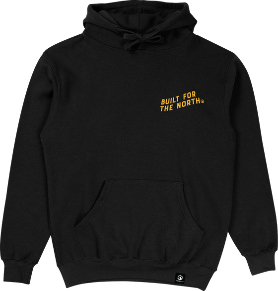 Built for the North Hoodie - Black