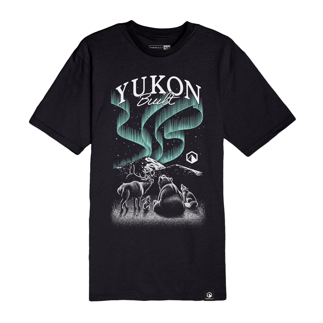 Northern Lights Social Club Tee - Black