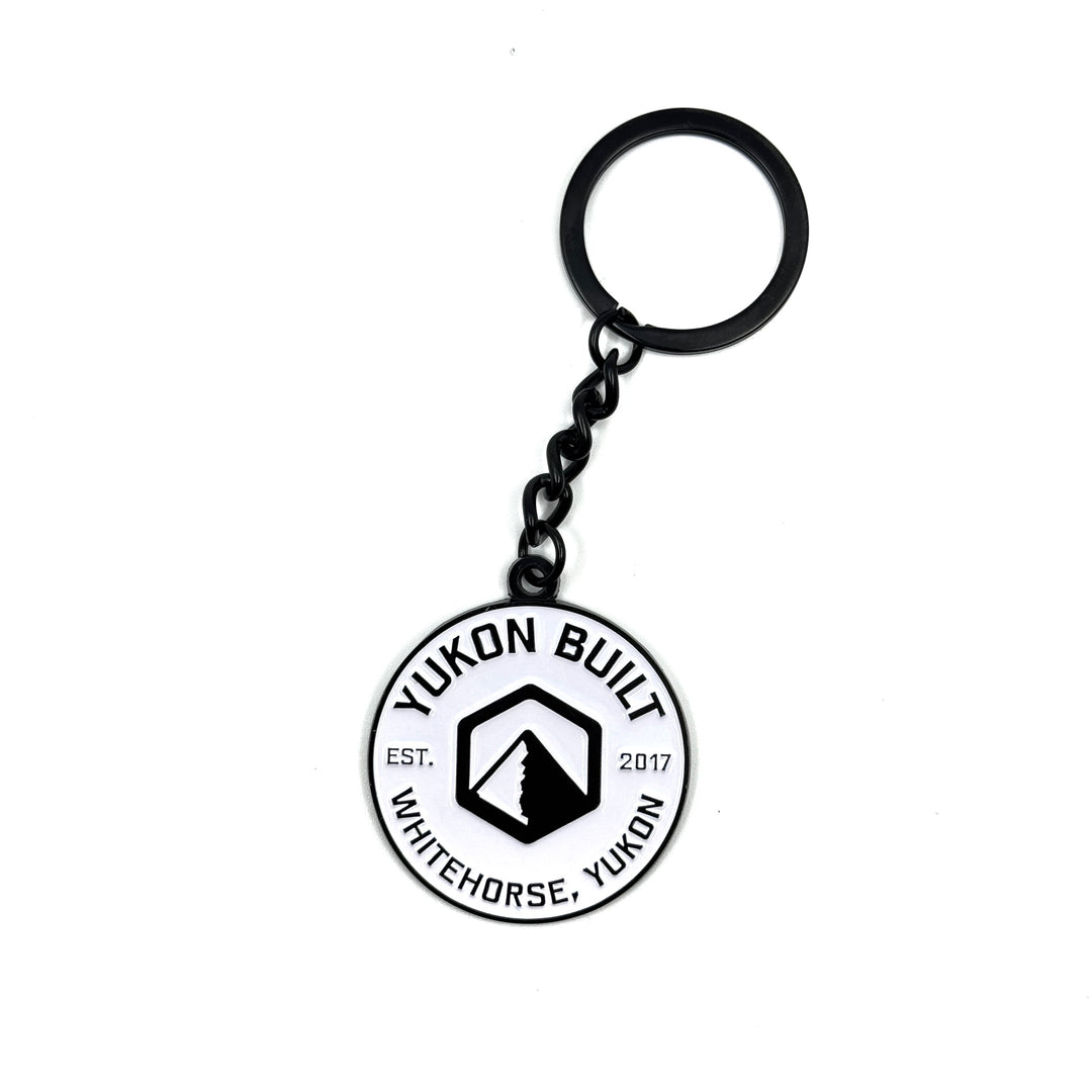 Yukon Built Metal Keychain