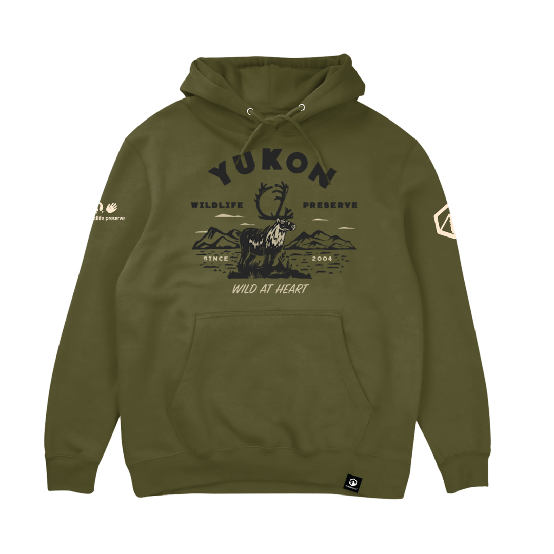 Yukon Wildlife Preserve Hoodie - Moss