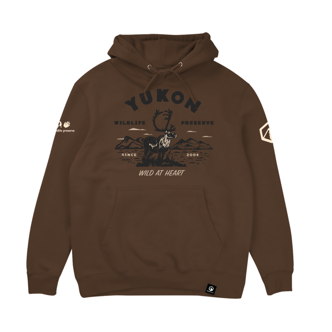Yukon Wildlife Preserve Hoodie - Chestnut