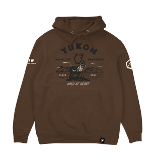 Yukon Wildlife Preserve Hoodie - Chestnut