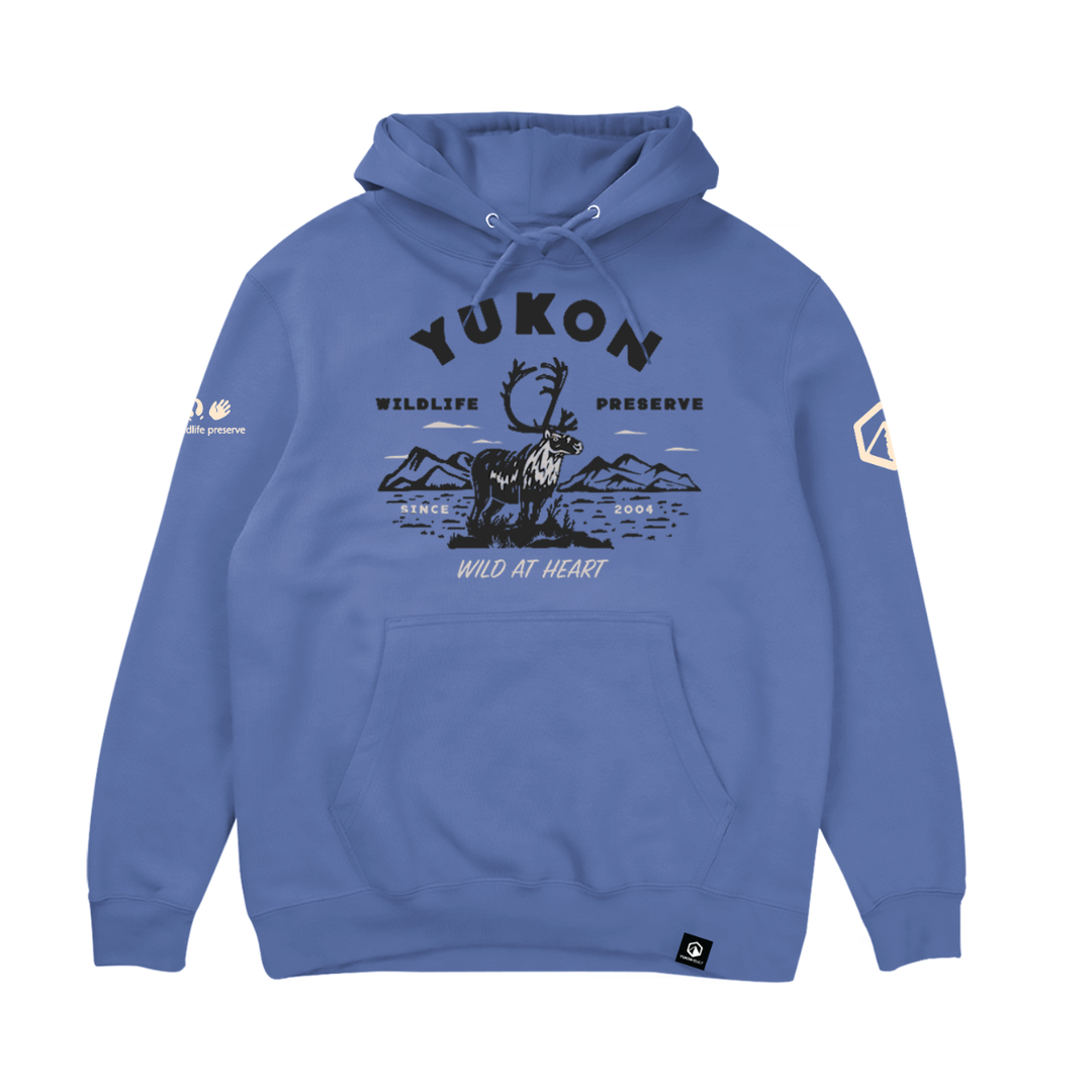 Yukon Wildlife Preserve Hoodie - Sky Blue