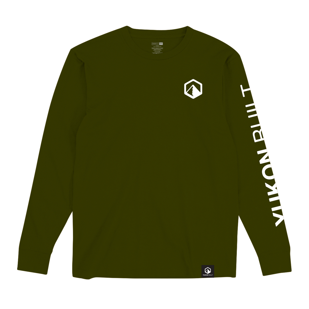 Classic Badge Long Sleeve - Moss
