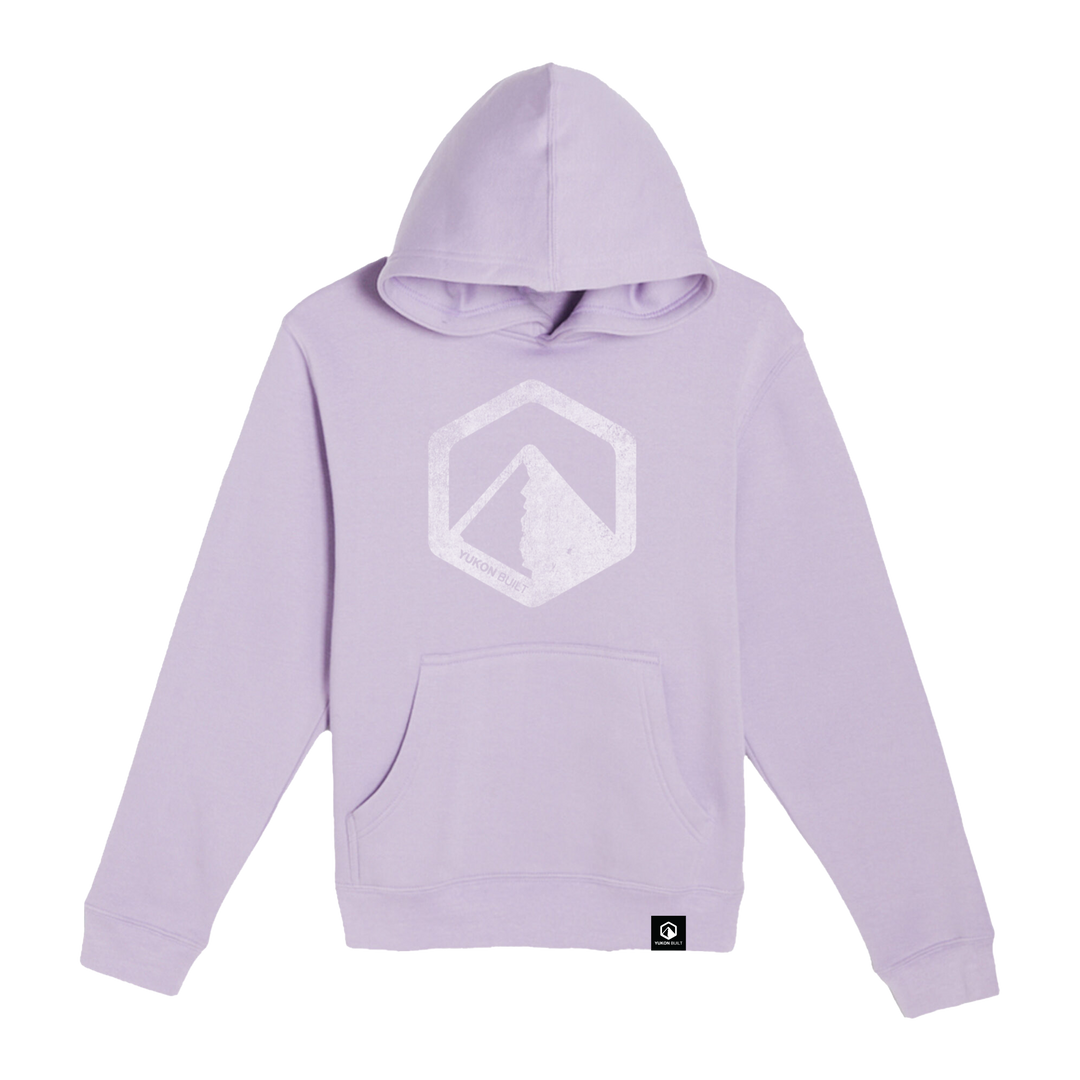 Youth Classic Logo Hoodie - Lilac