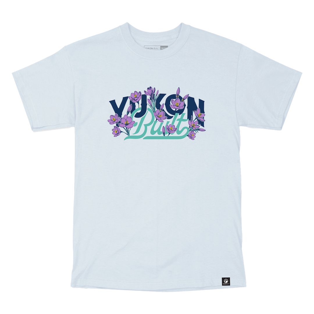 Crocus Tee - Spring Blue