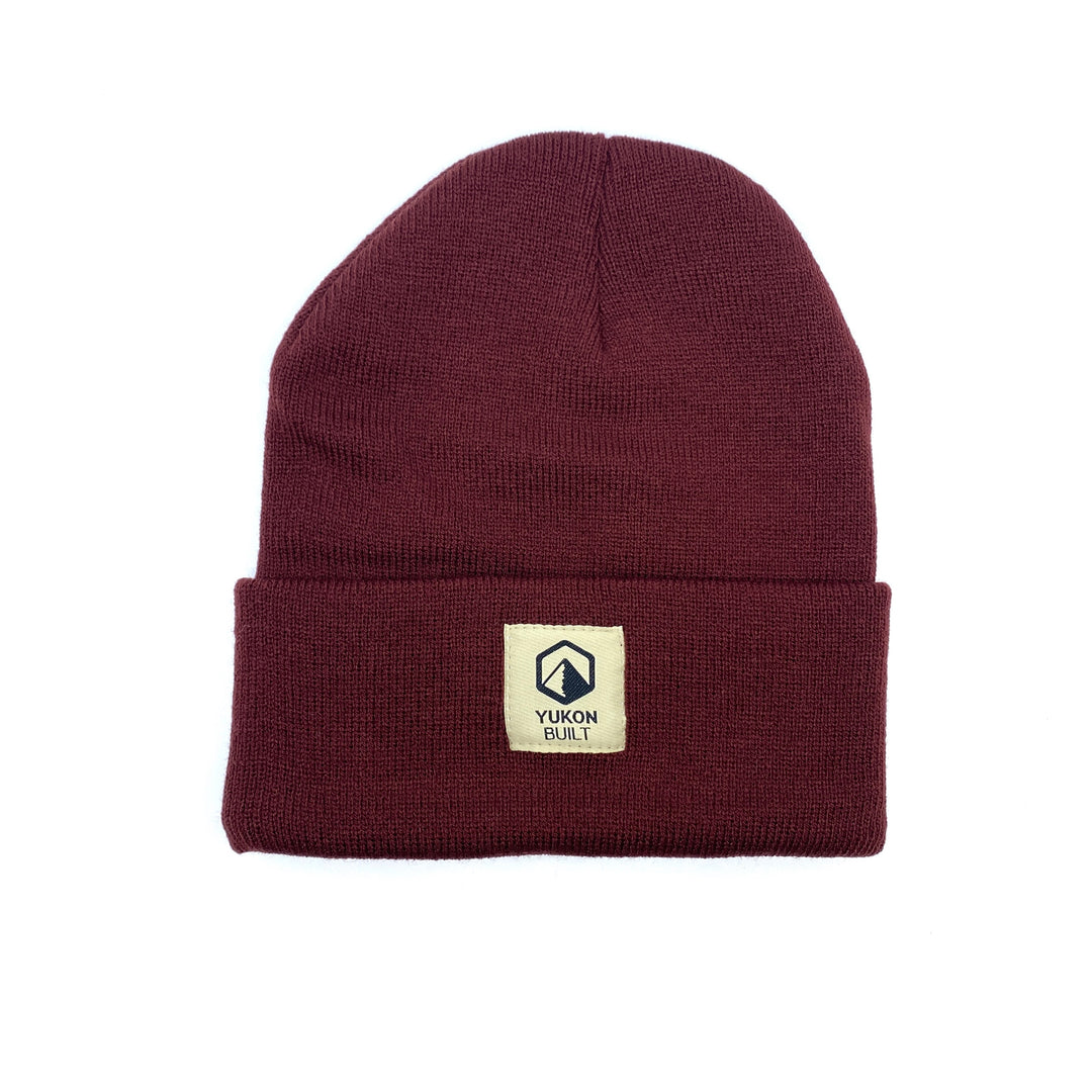 Classic Knit Beanie - Maroon