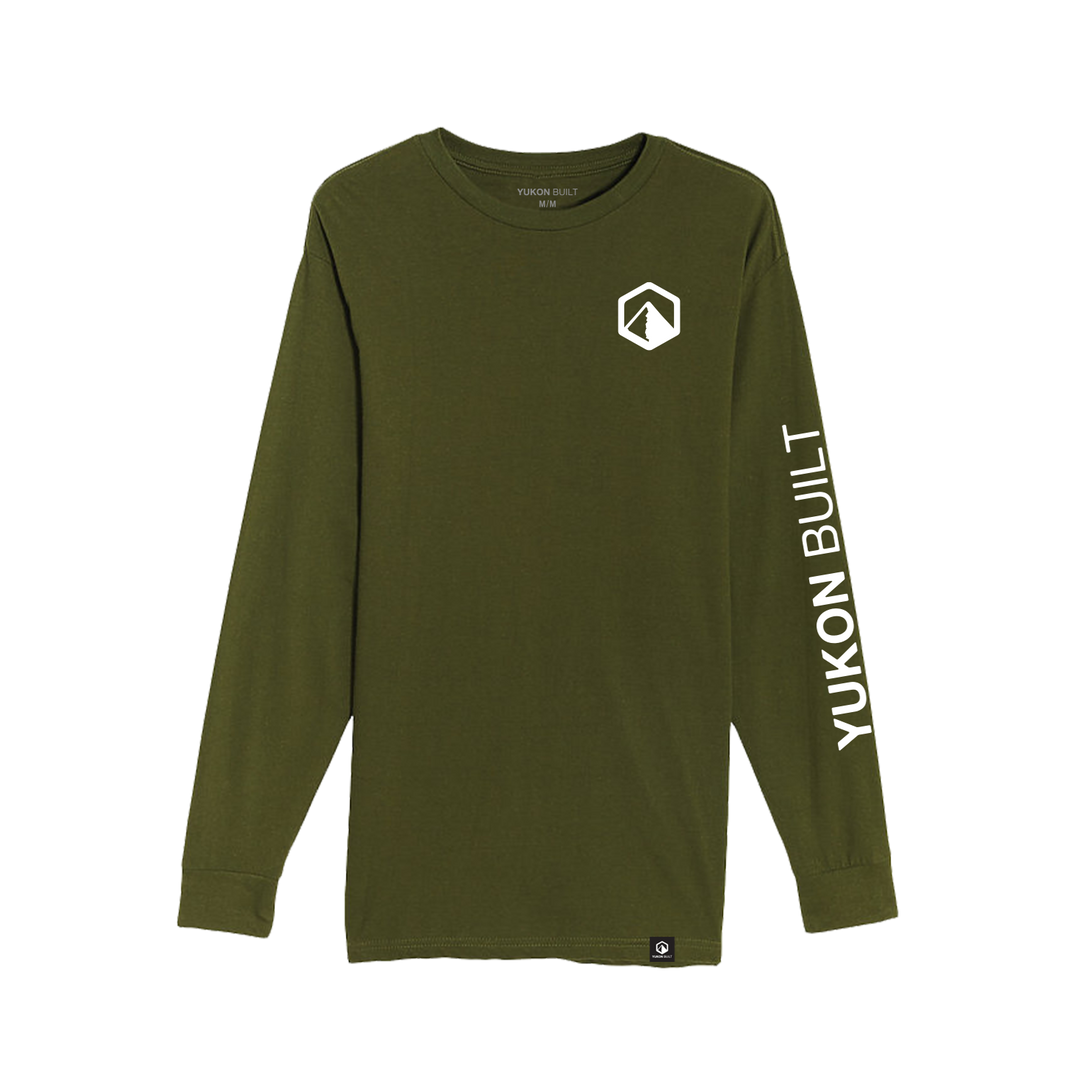 Classic Badge Long Sleeve - Army Green
