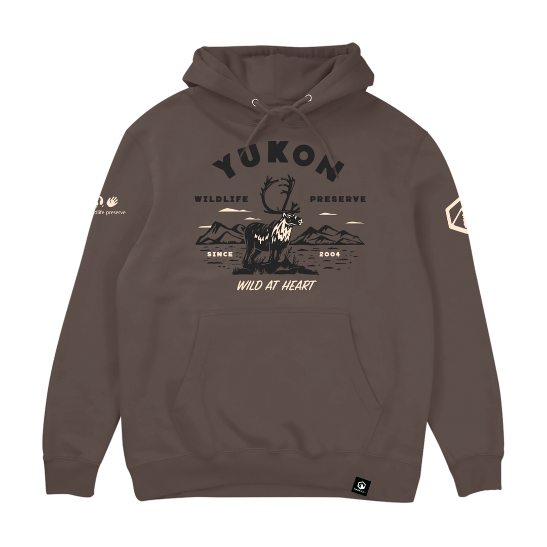 Yukon Wildlife Preserve Hoodie - Mocha