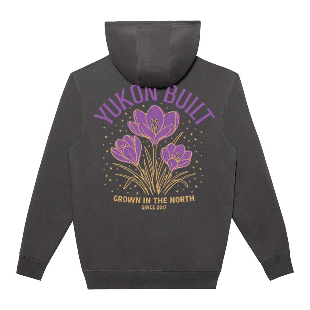 Crocus Full-Zip Hoodie - Smoke