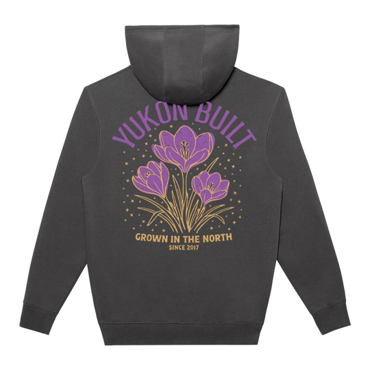 Crocus Full-Zip Hoodie - Smoke
