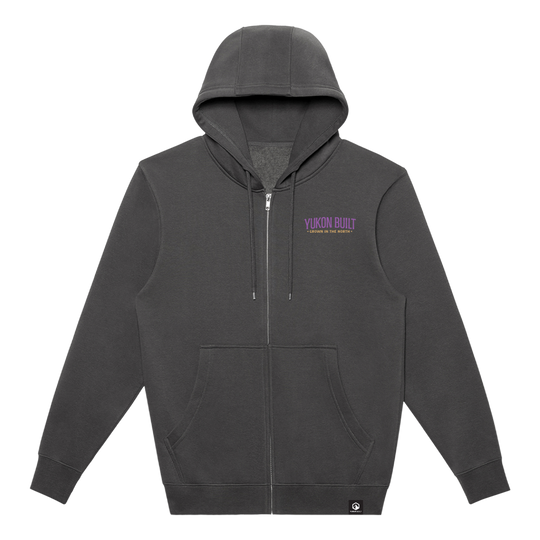 Crocus Full-Zip Hoodie - Smoke