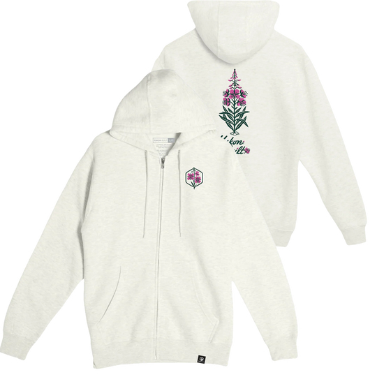 Fireweed Full Zip Hoodie - Oatmeal