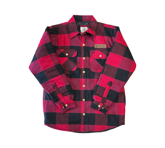 Yukon Grit Flannel Jacket - Classic Red