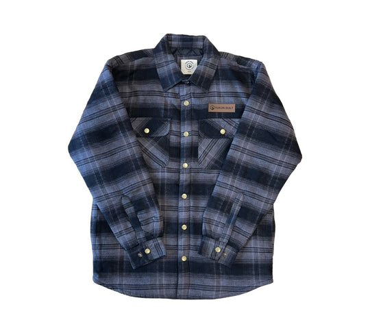 Yukon Grit Flannel Jacket - Grey Blend