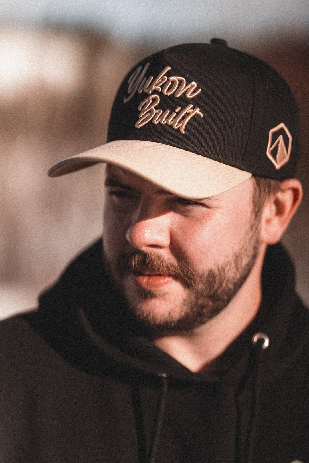 Script Vintage Two-Tone Hat