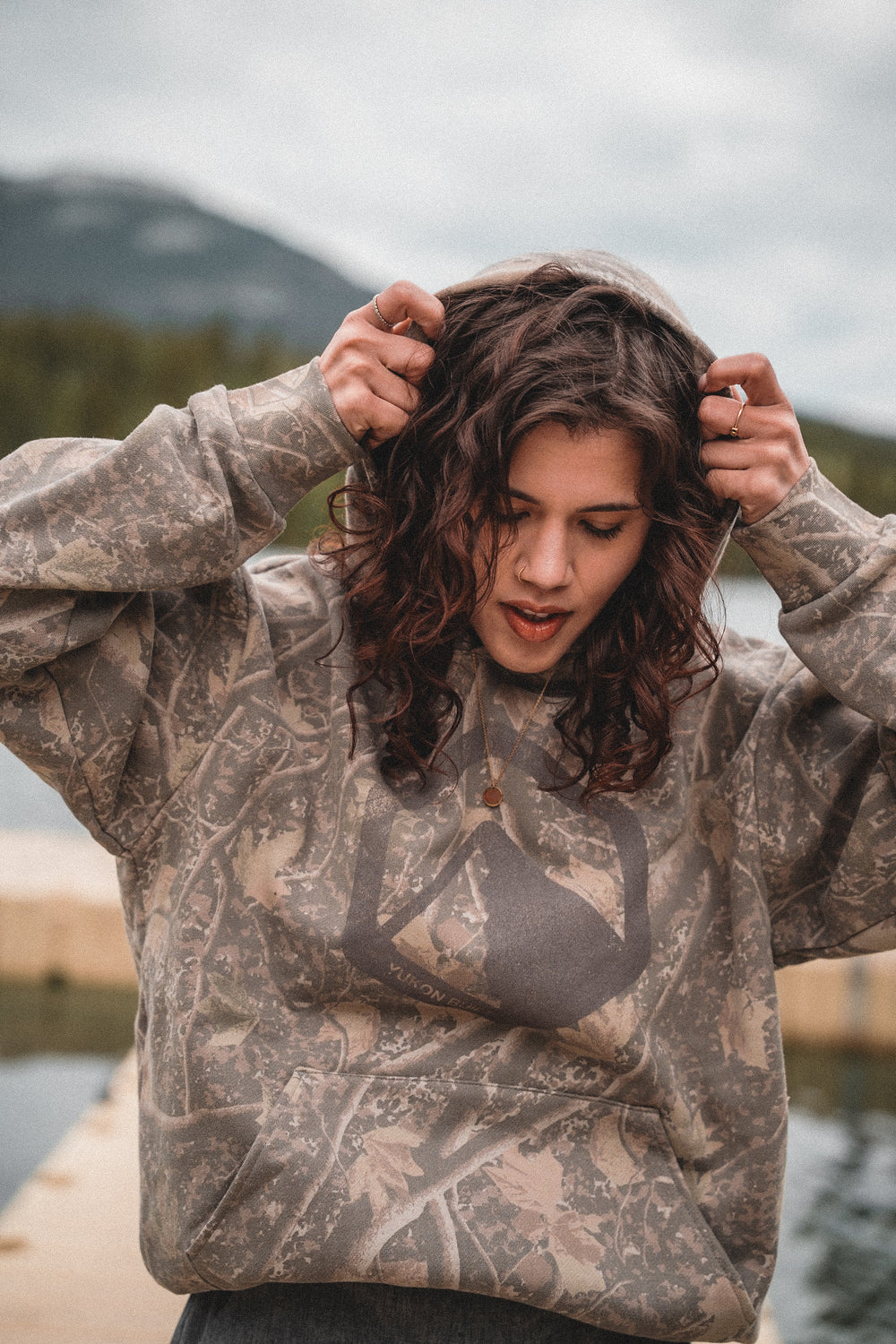 Deadwood Camo Logo Hoodie