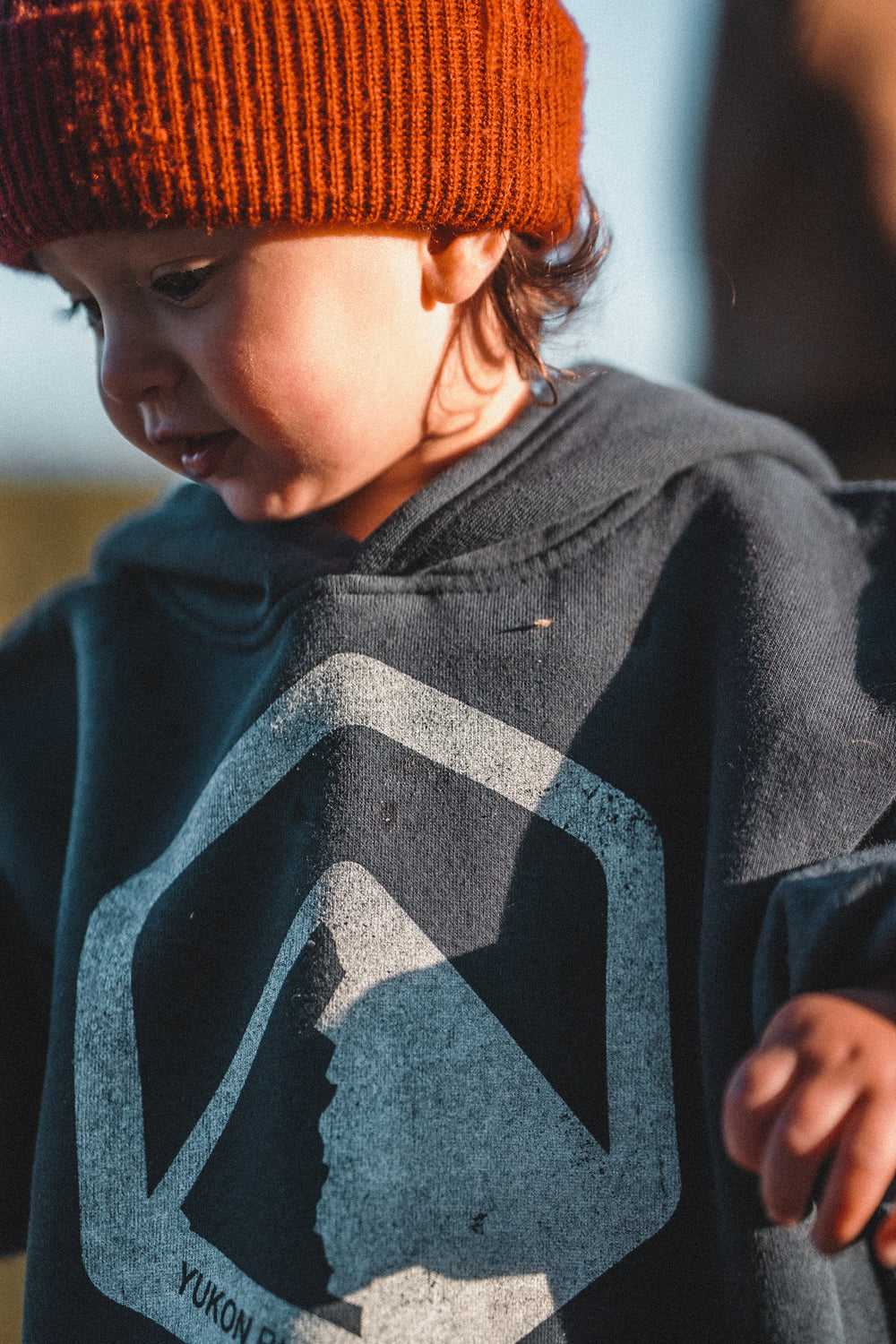 Youth Classic Logo Hoodie - Navy