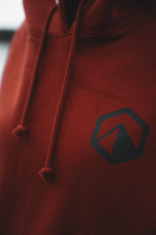 Premium Badge Hoodie - Ember