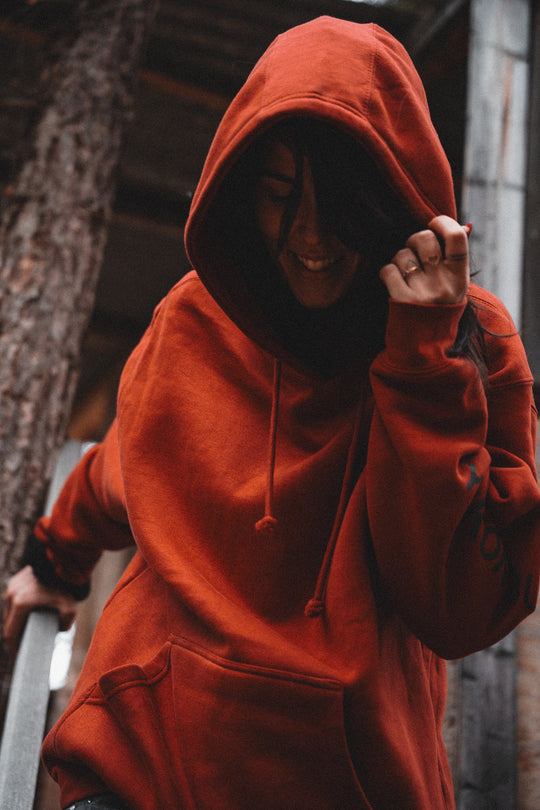 Premium Badge Hoodie - Ember