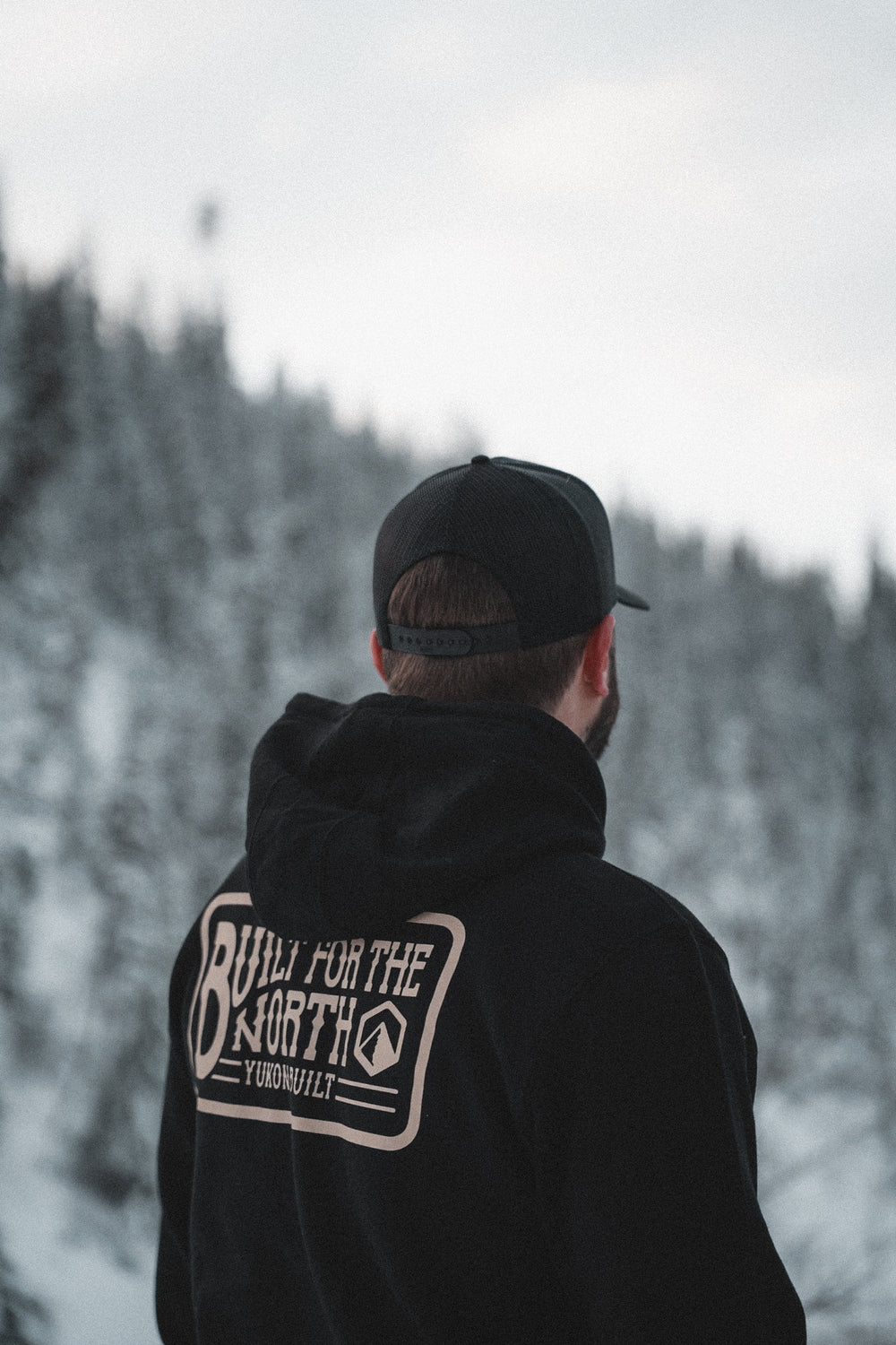 Built for the North Hoodie - Black