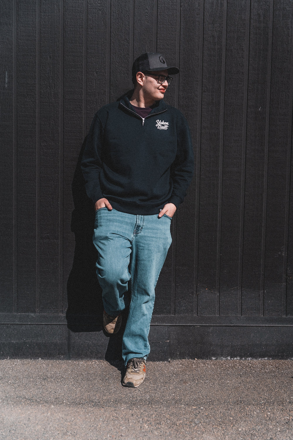 Premium Quarter Zip - Navy