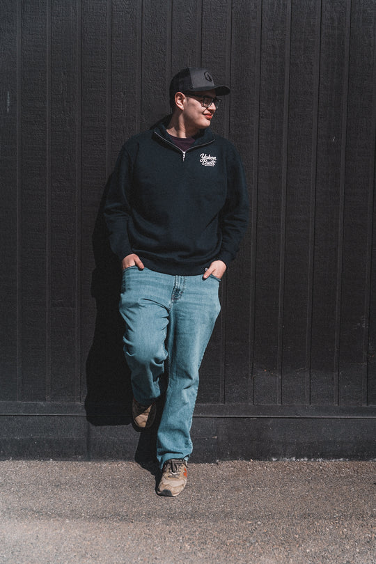 Premium Quarter Zip - Navy