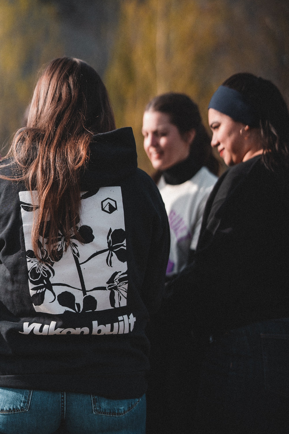 Rooted in the North Hoodie - Vintage Black
