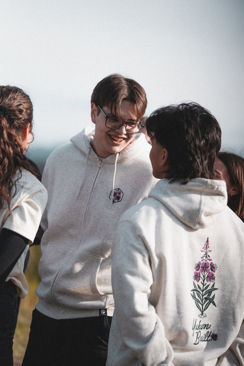 Fireweed Full Zip Hoodie - Oatmeal