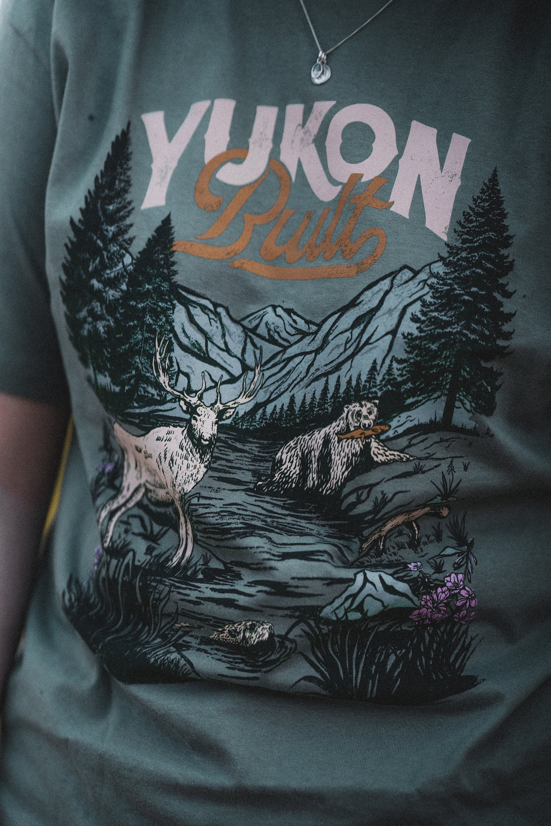 Summer Social Club Tee - Sage