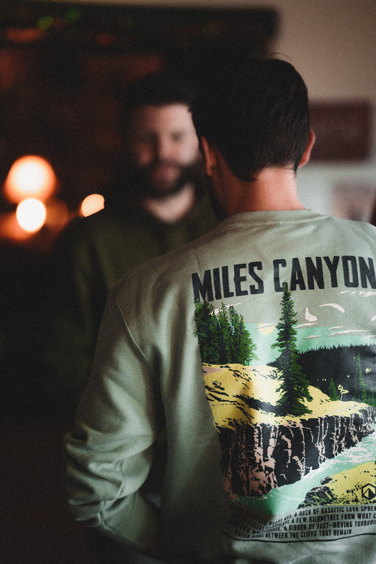 Miles Canyon Landmarks Crewneck