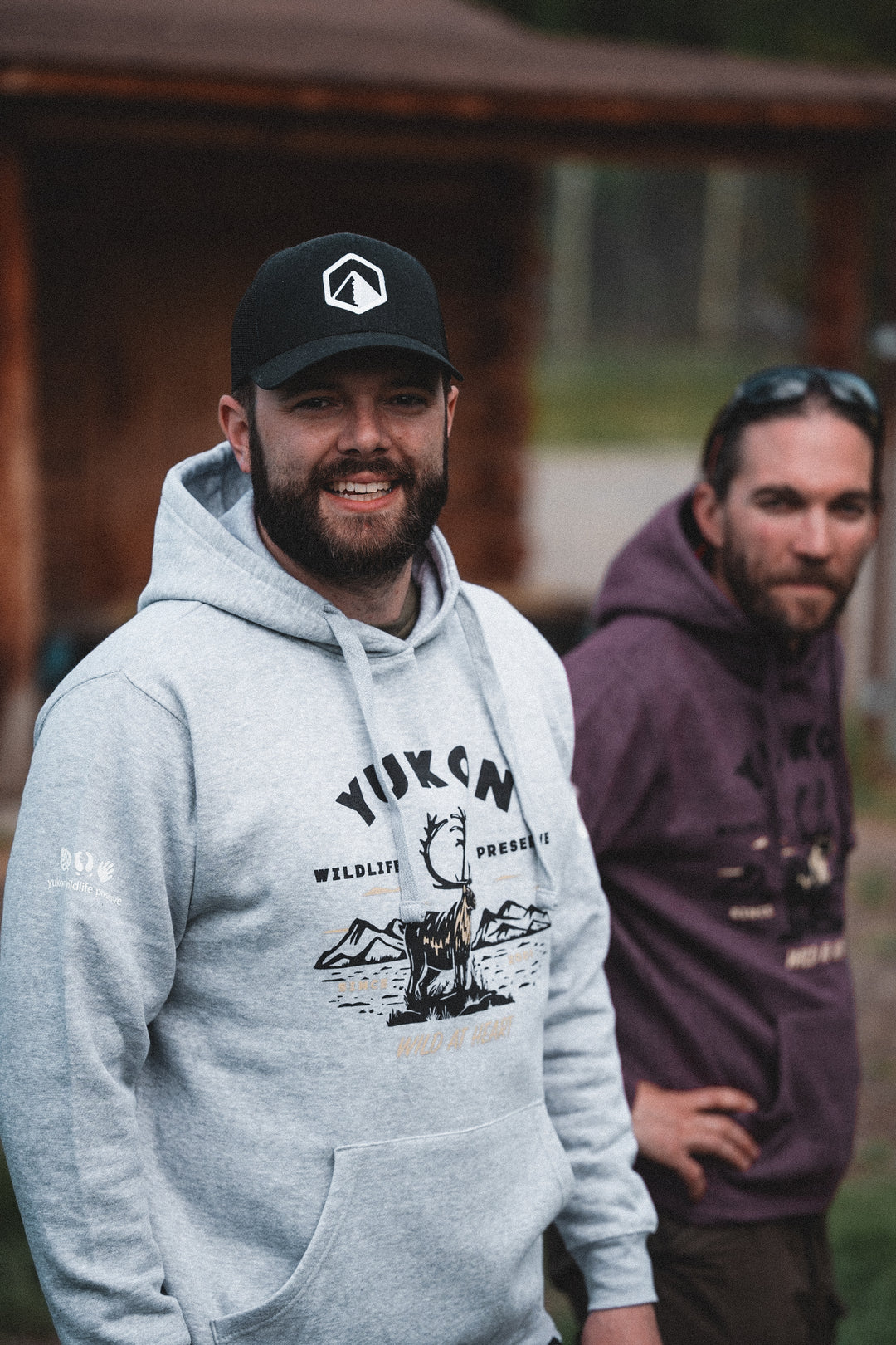 Yukon Wildlife Preserve Hoodie - Grey