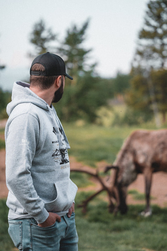Yukon Wildlife Preserve Hoodie - Grey