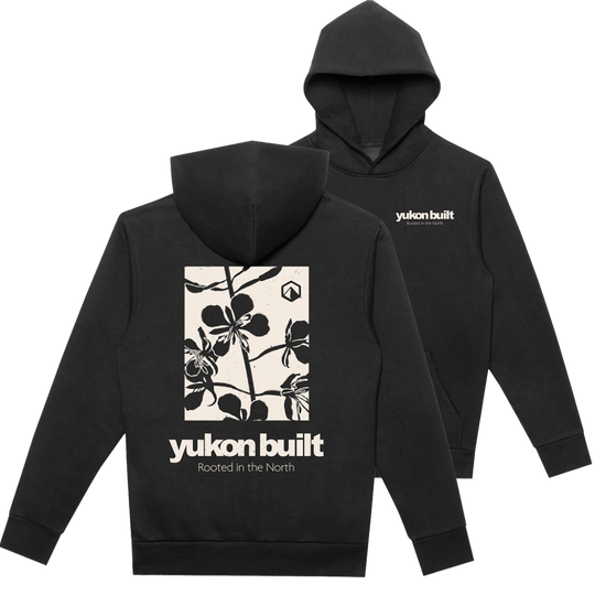 Rooted in the North Hoodie - Vintage Black