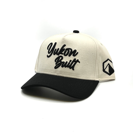 Script Vintage Two-Tone Hat