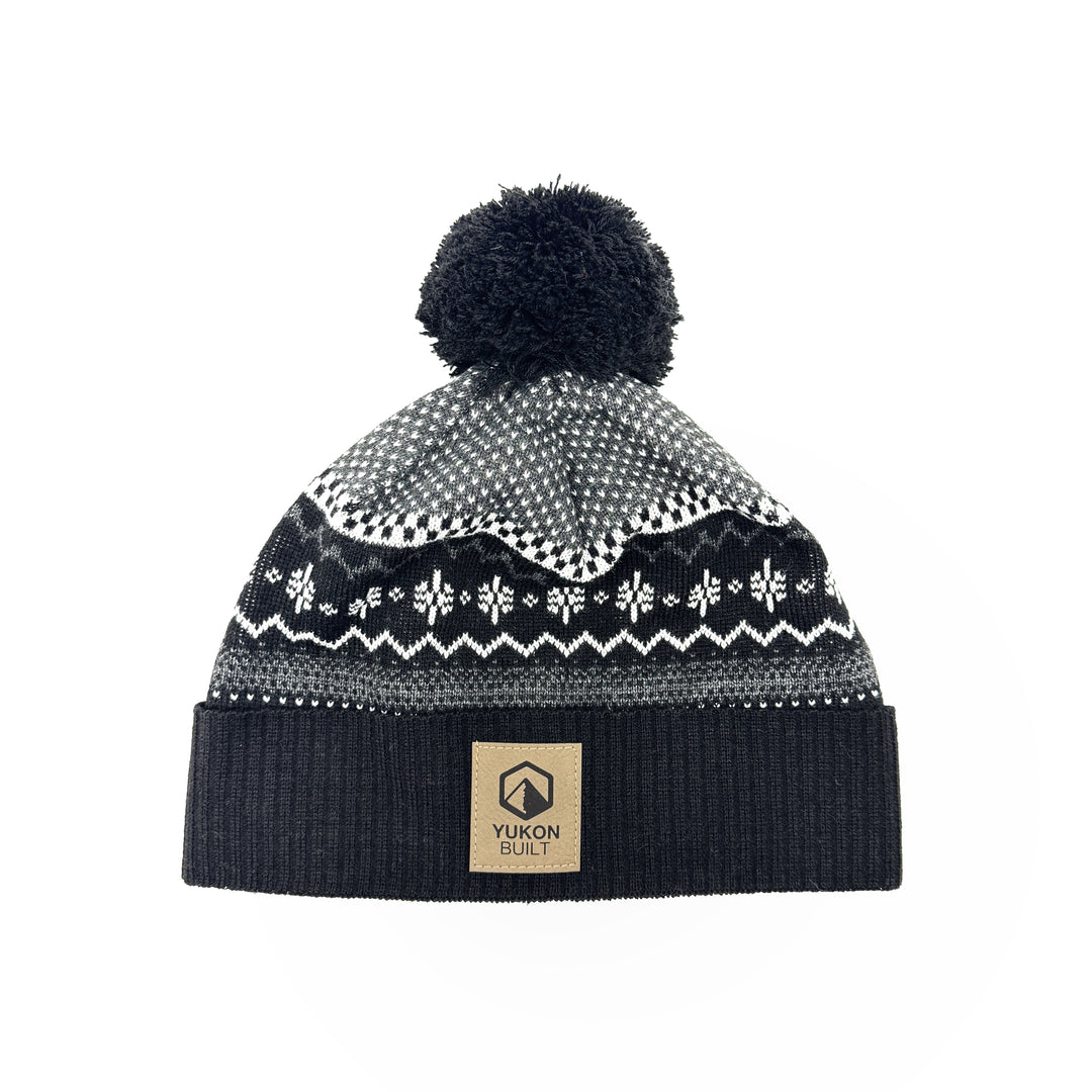 Snowflake Pom Toque