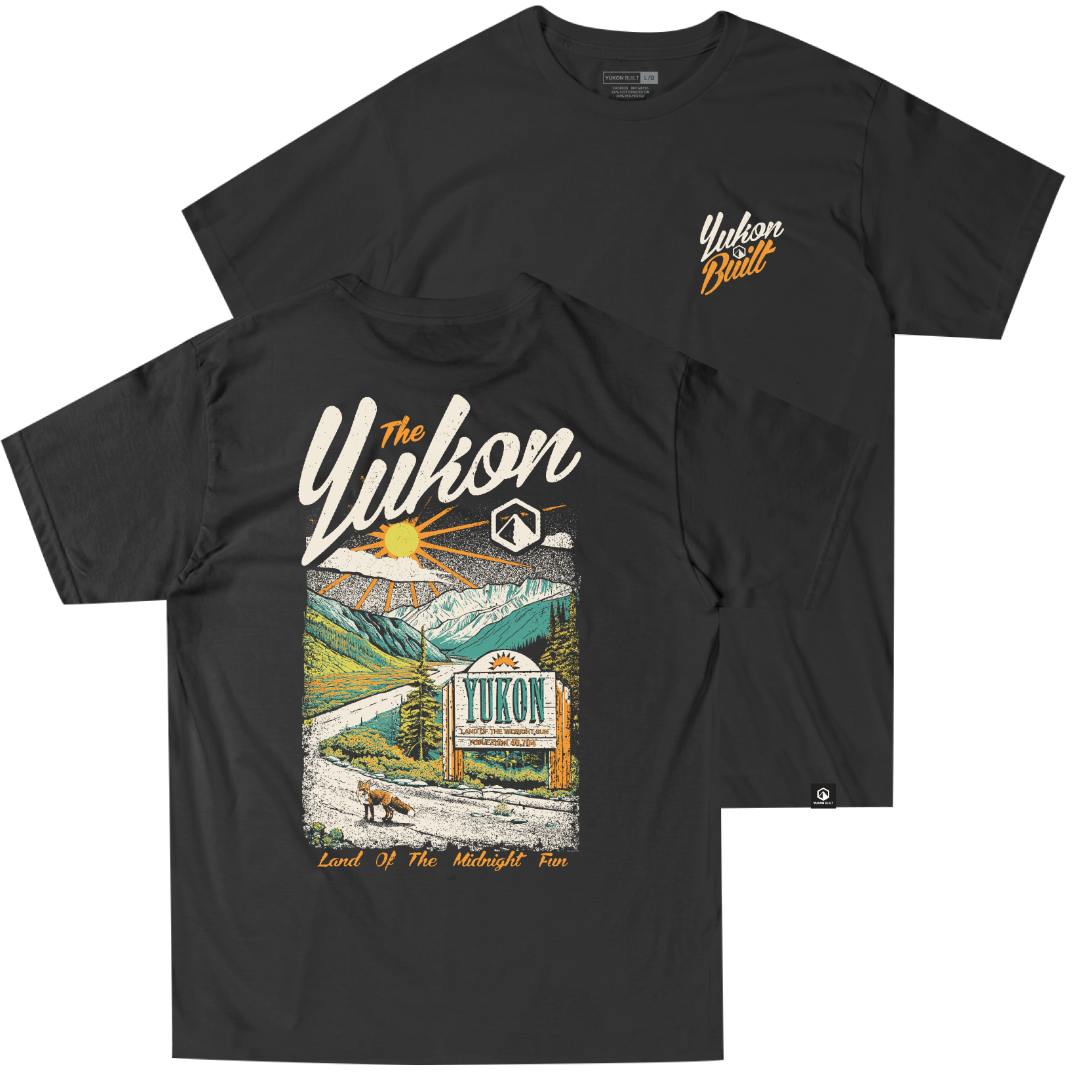Welcome to the Yukon Tee - Smoke
