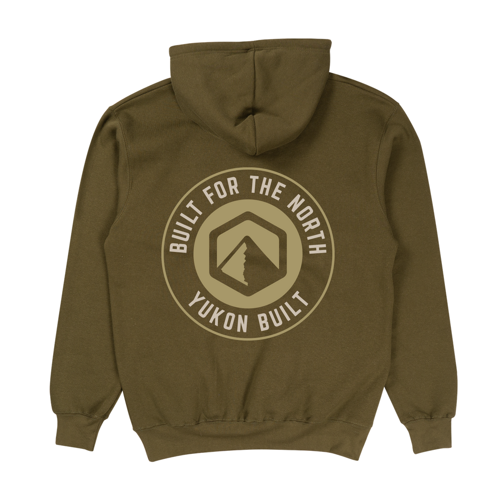 Built for the North Hoodie - Olive
