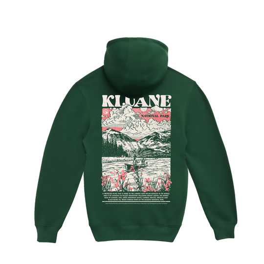 Kluane National Park Landmarks Full-Zip Hoodie