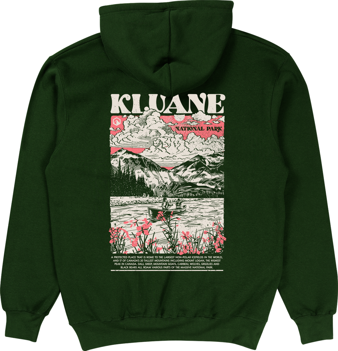 Kluane National Park Landmarks Hoodie Yukon Built