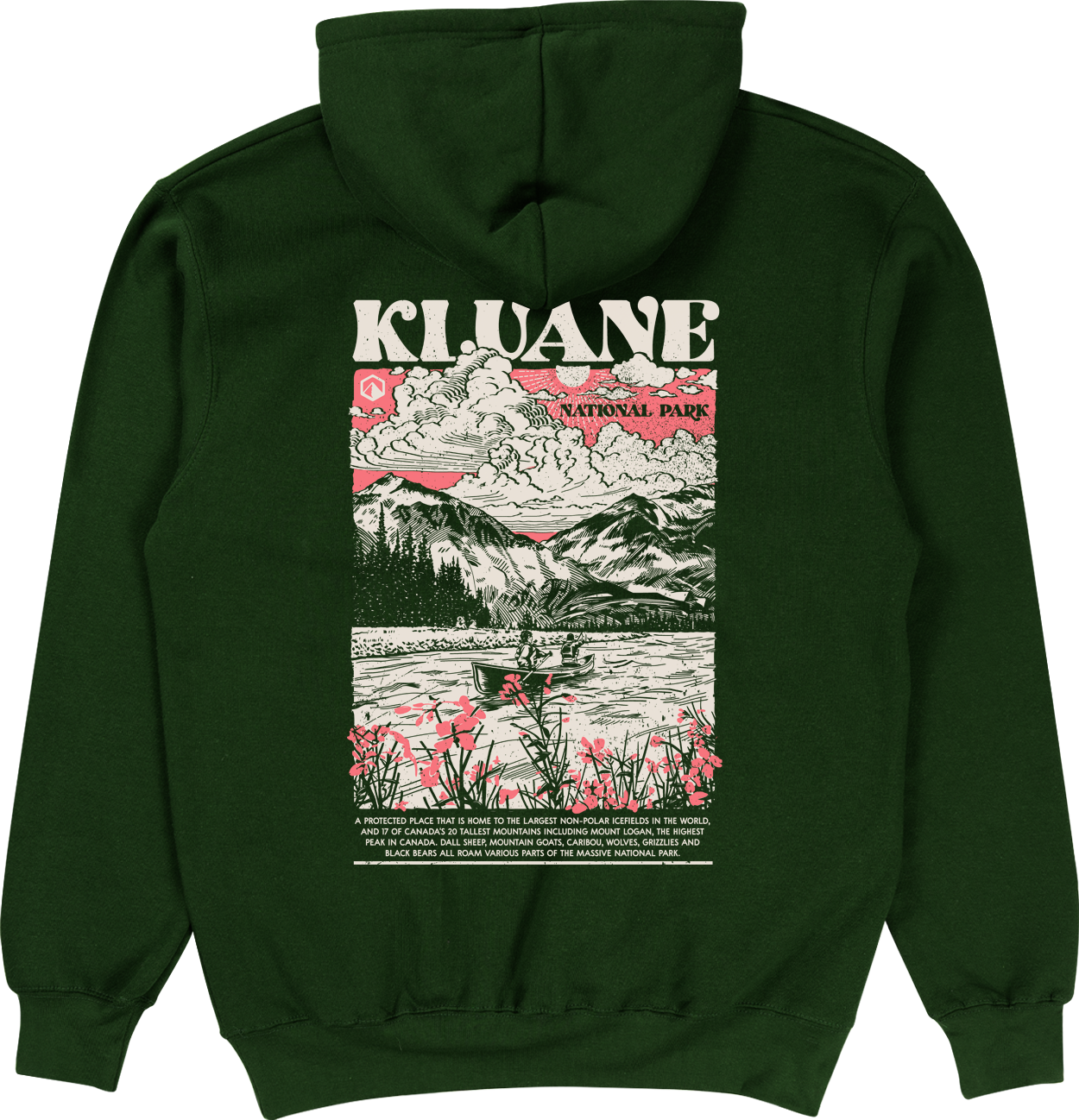 Kluane National Park Landmarks Hoodie