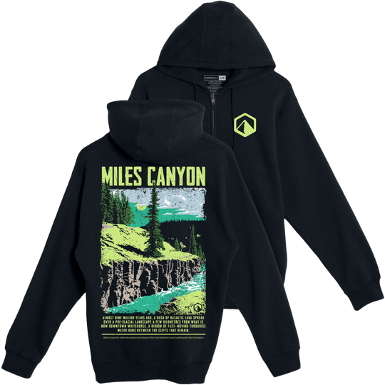 Miles Canyon Landmarks Full-Zip Hoodie