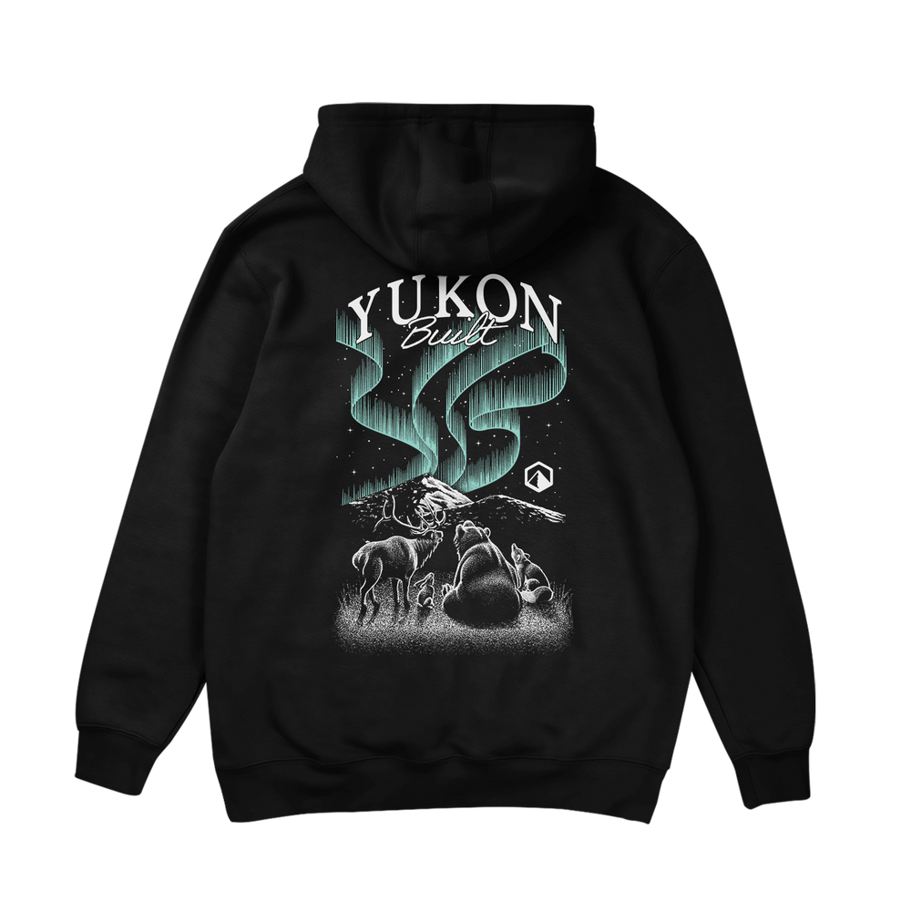 Northern Lights Social Club Hoodie - Black