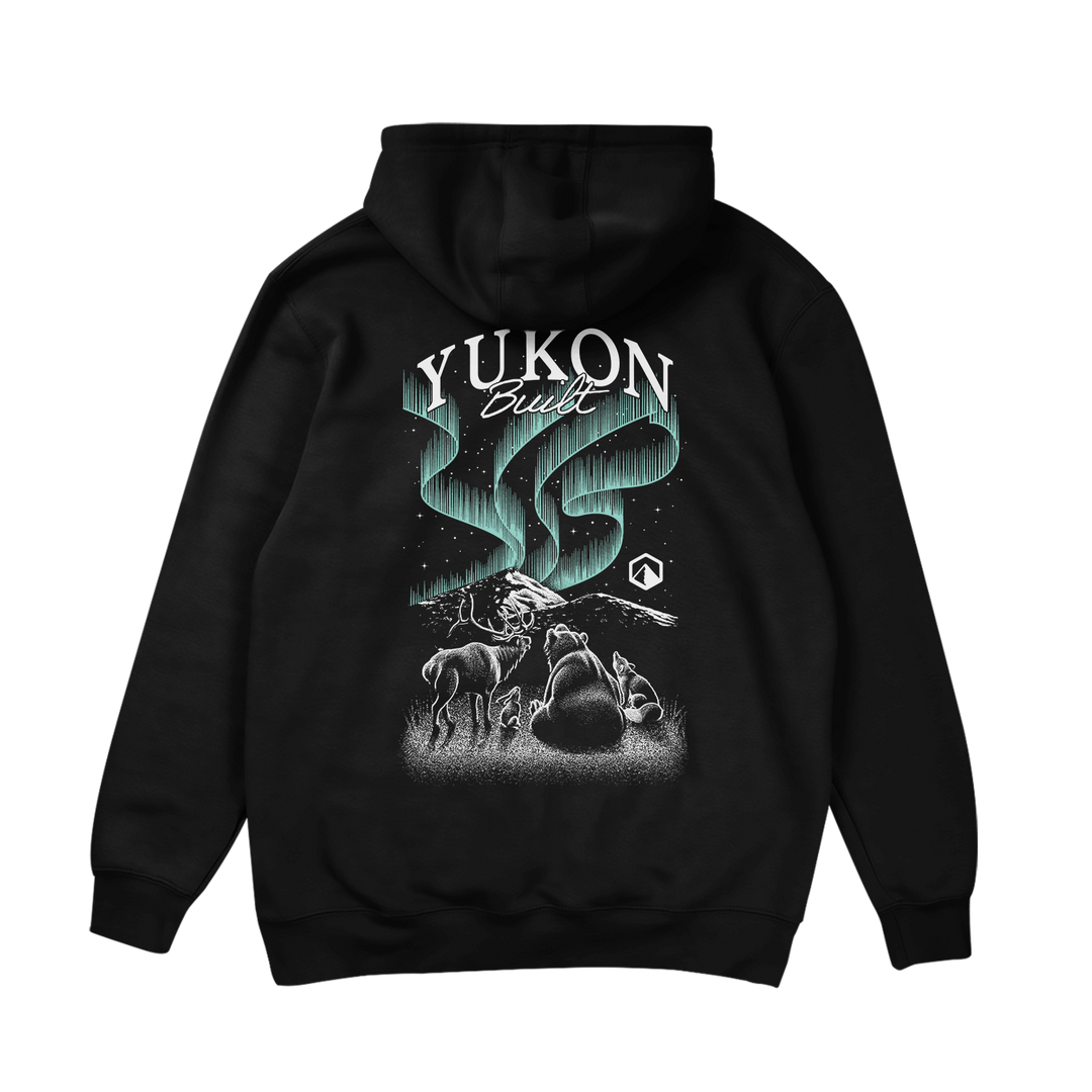 Northern Lights Social Club Hoodie - Black