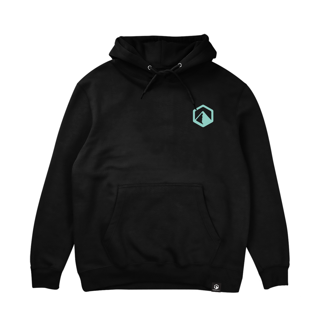 Northern Lights Social Club Hoodie - Black