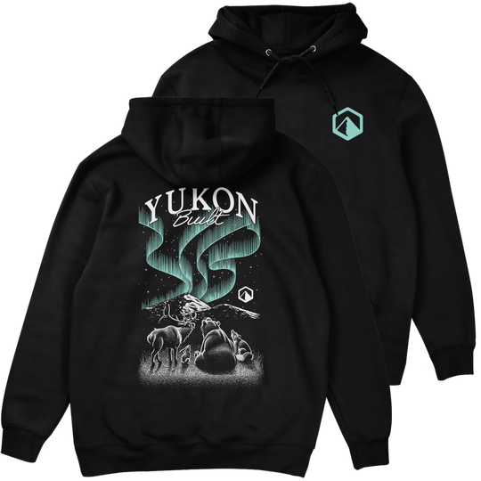 Northern Lights Social Club Hoodie - Black