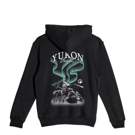 Youth Northern Lights Social Club Hoodie - Black