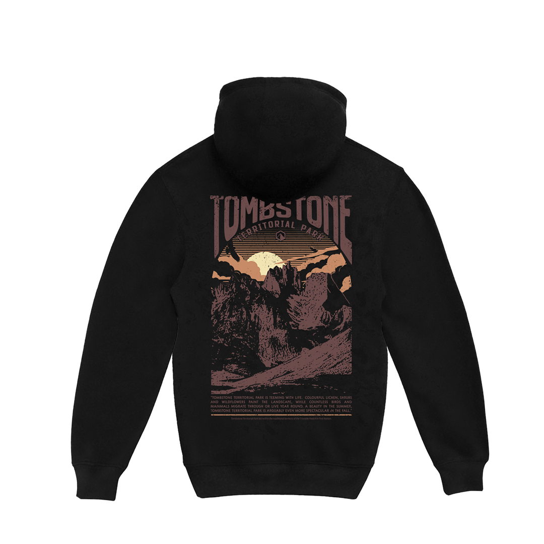 Tombstone Territorial Park Landmarks Full-Zip Hoodie