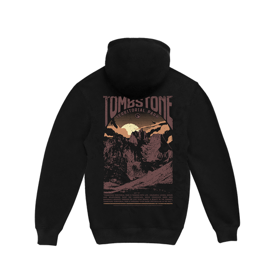 Tombstone Territorial Park Landmarks Full-Zip Hoodie