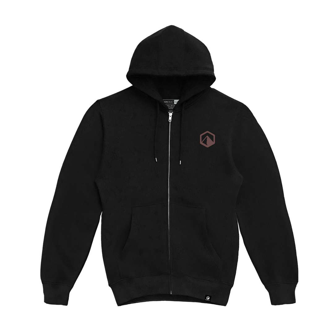 Tombstone Territorial Park Landmarks Full-Zip Hoodie